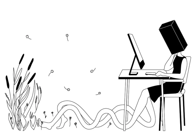 work illustration drawing