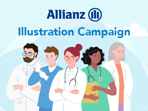 Allianz – Illustration Campaign