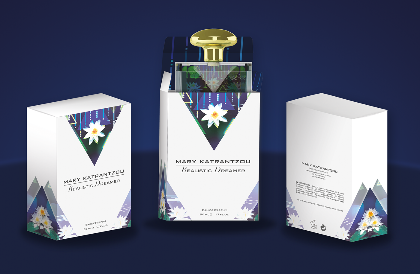 Katrantzou Perfum Pakaging