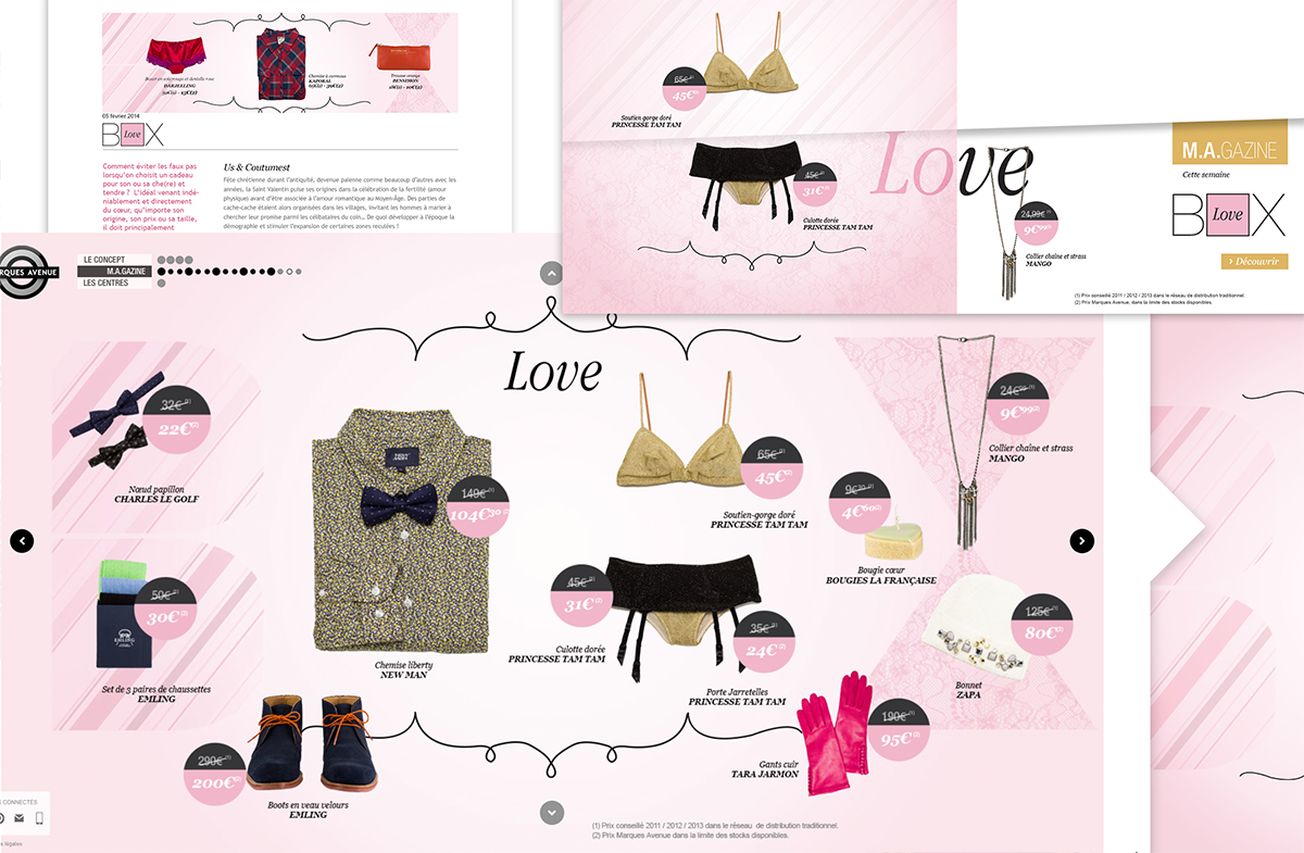 Marque Avenue Website Magazine