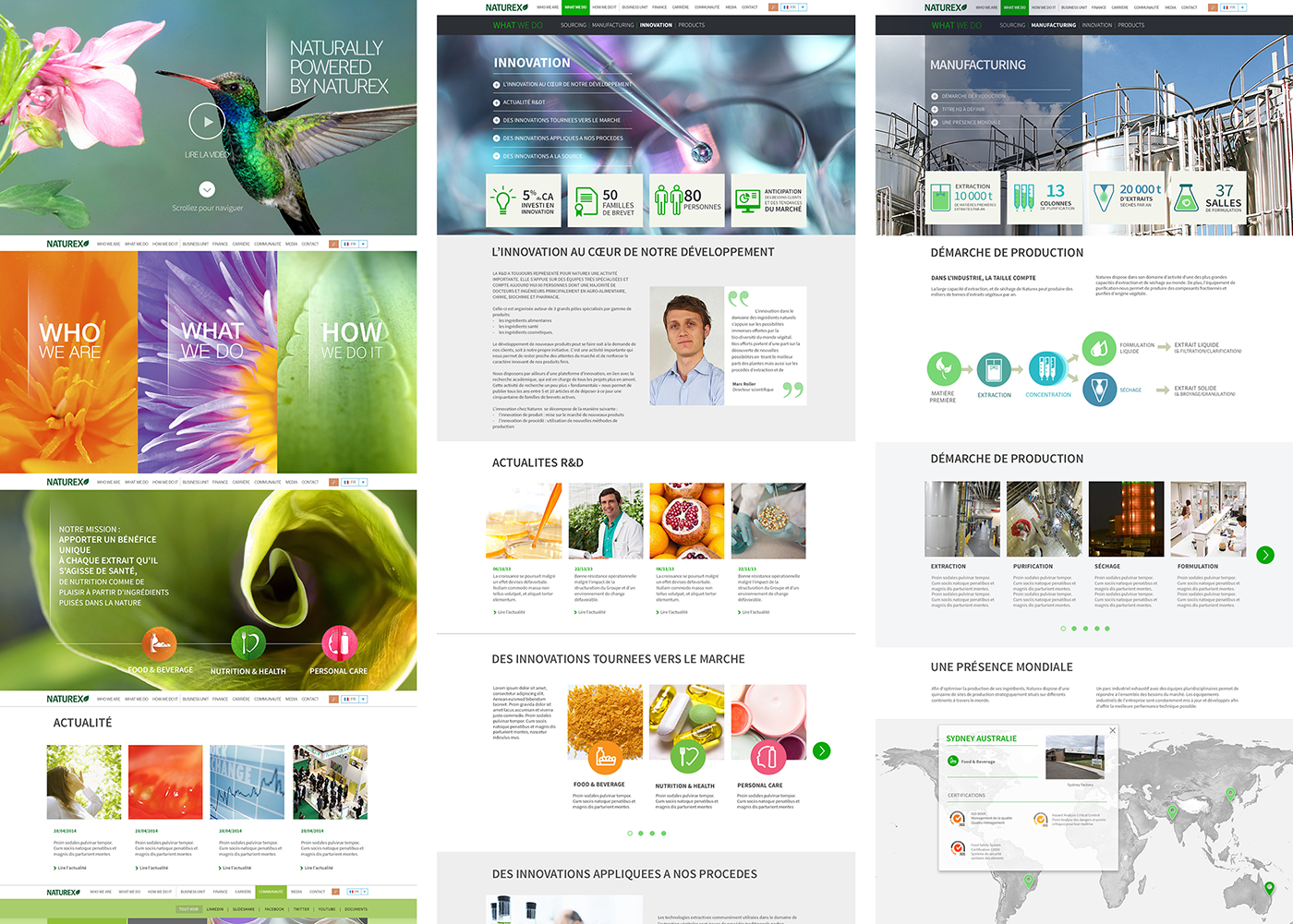 Naturex – Corporate Website
